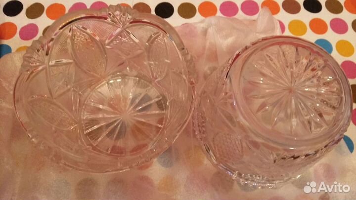 Предметы из хрусталя времен СССР