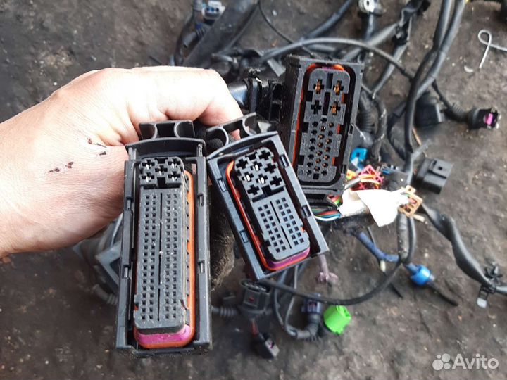 Проводка моторная коса Ауди A6 C5 2.4i A4 B6 BDV