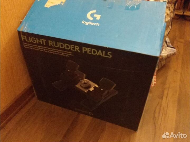 Падали Flight Rudder Pedals logitech