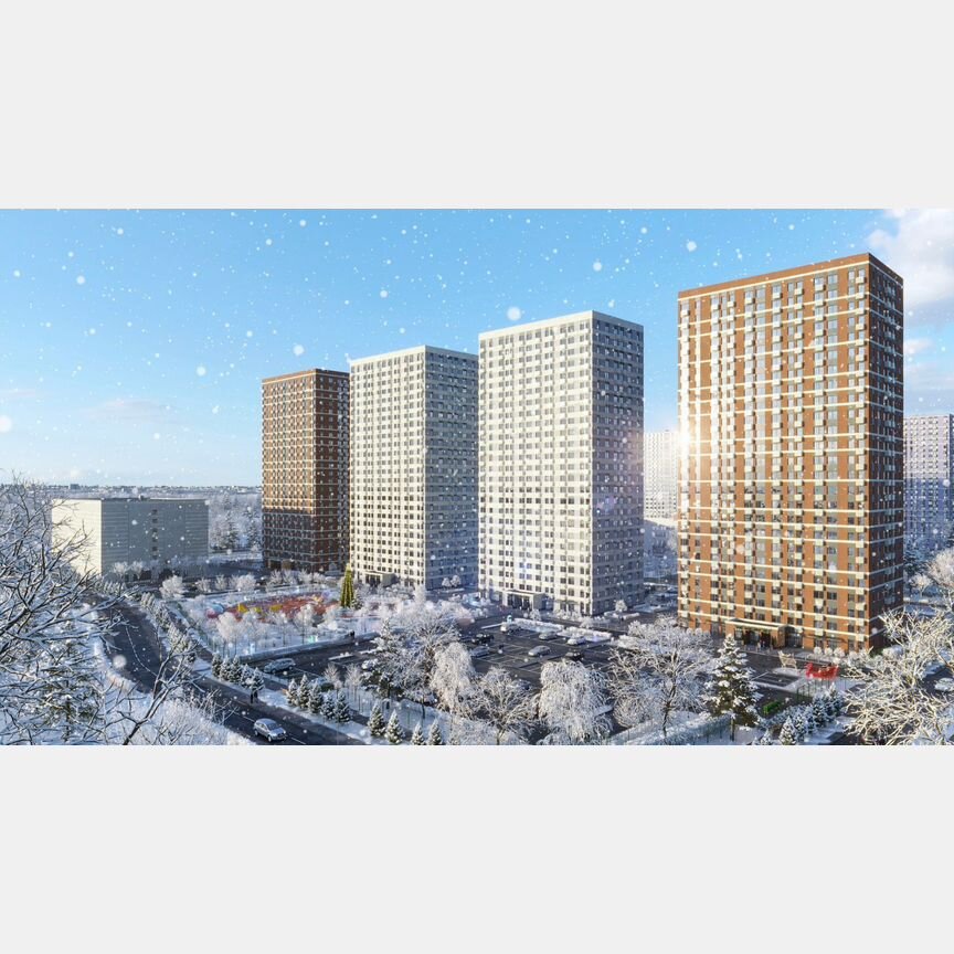 2-к. квартира, 48,6 м², 10/23 эт.