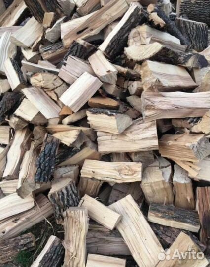 Дрова дубовые колотые