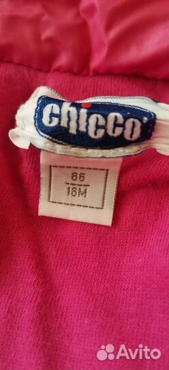 Жилетка утепленная Chicco 86см