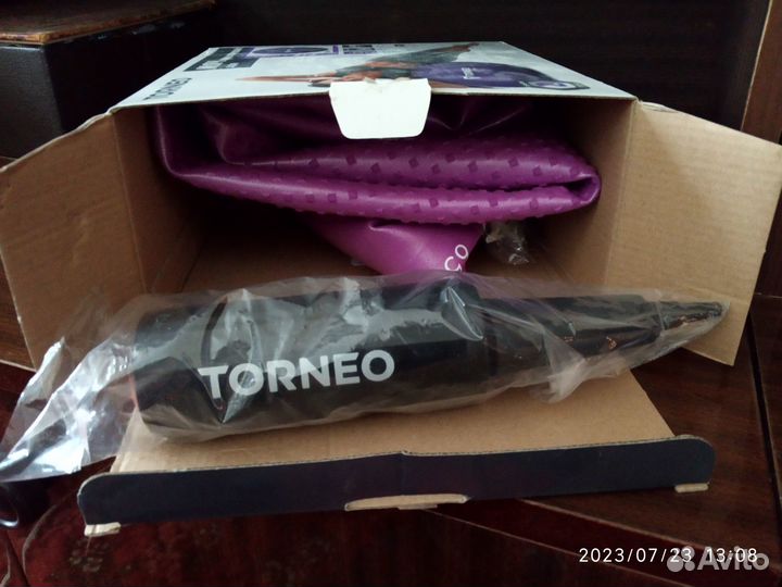 Мяч гимнастический Torneo 65 см, с насосом