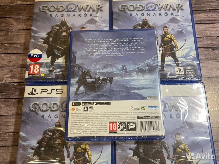 God of war: ragnarok ps5 диск