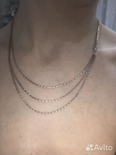 Цепочка женская серебро