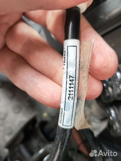 Перекидка полуприцепа scania