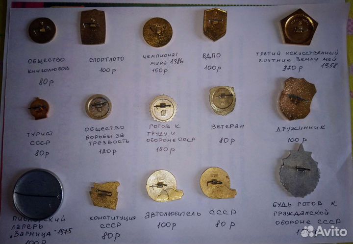 Значки СССР