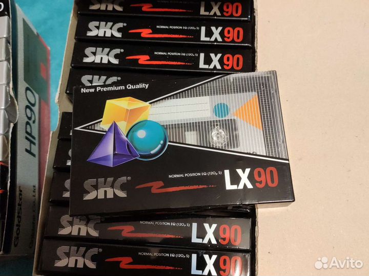 Аудиокассеты новые SKC