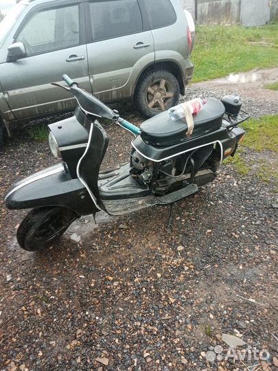 Скутер времен СССР