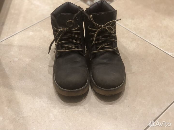 Ботинки демисезонные для мальчика 32 размер