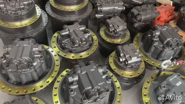 Редуктор хода hitachi ZX120-3 с гидромотором-78