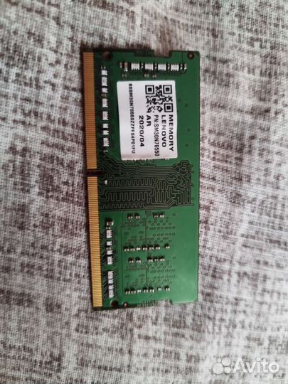 Оперативная память для ноутбука ddr4 4gb
