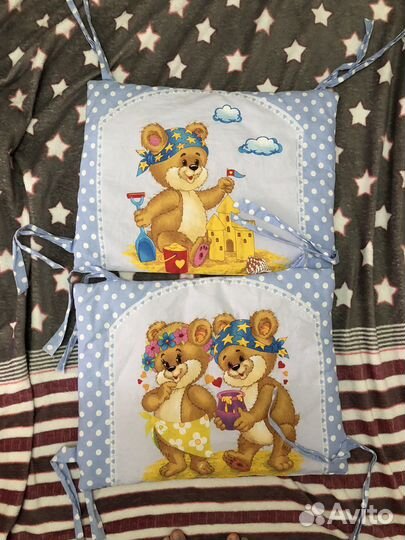 Бортики в детскую кроватку