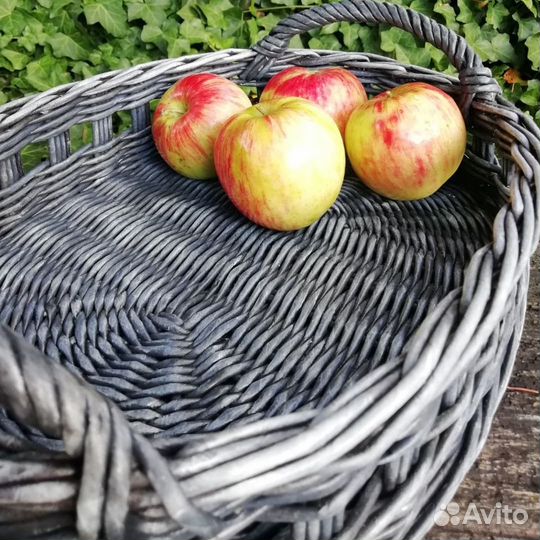 Поднос плетеный с ручками на заказ