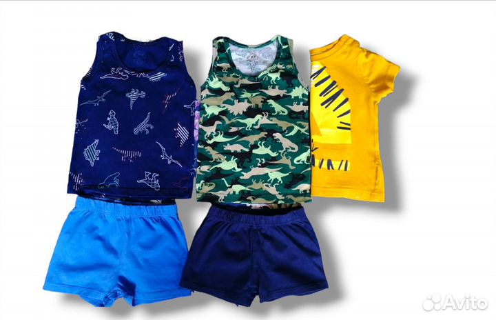 Детские вещи пакетом на мальчика 74 80