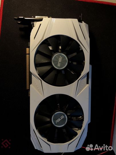 Видеокарта gtx 1060 6gb asus dual