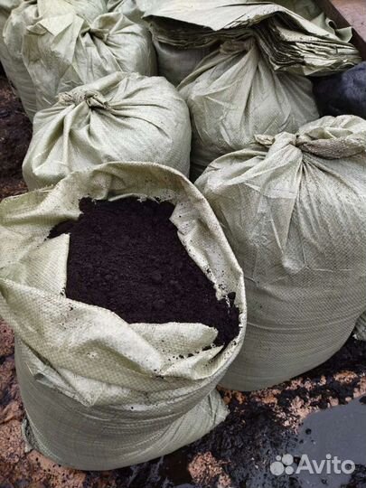 Чернозем в мешках