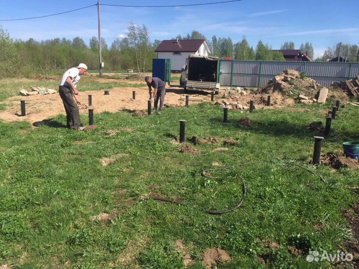 Винтовые сваи