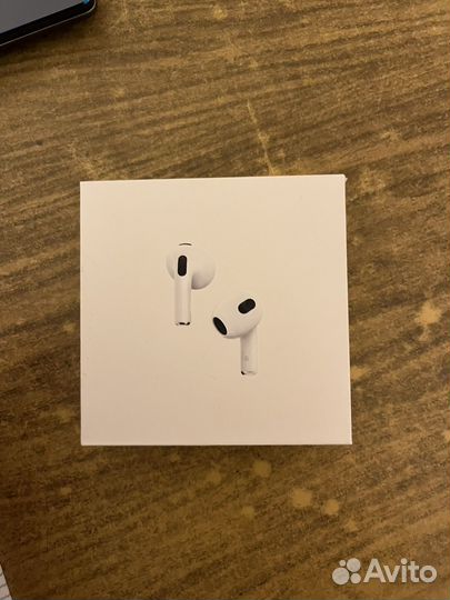 Беспроводные наушники apple airpods 3