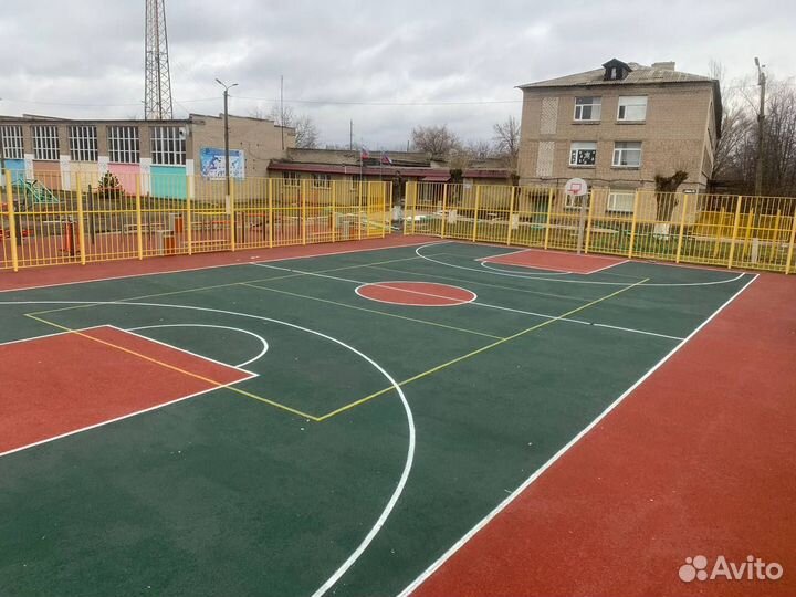 Бесшовное резиновое покрытие
