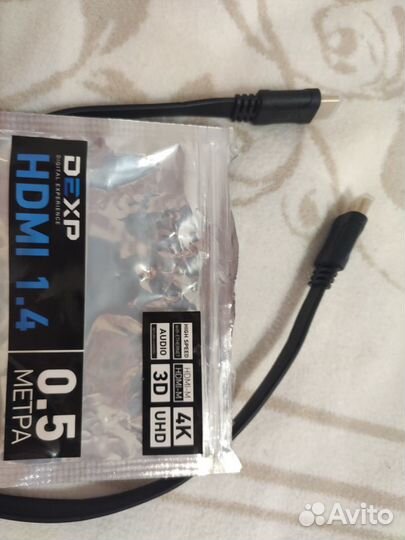 Кабель hdmi 1.4, новый
