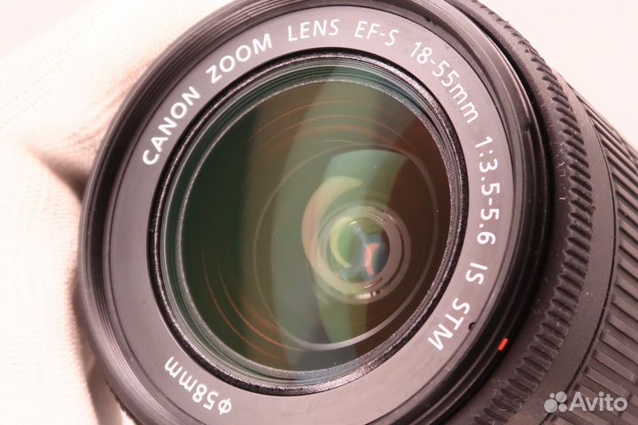 Объектив Canon EF-S 18-55 f3.5-5.6 IS STM