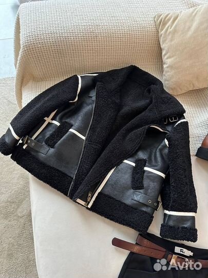 Дубленка авиатор