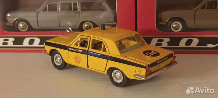 1/43 газ-24 А14 Милиция гаи СССР Капля Саратов