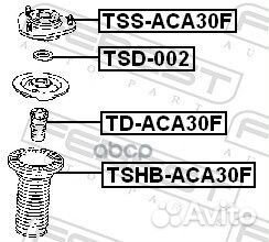 Отбойник переднего амортизатора (toyota RAV4 AC