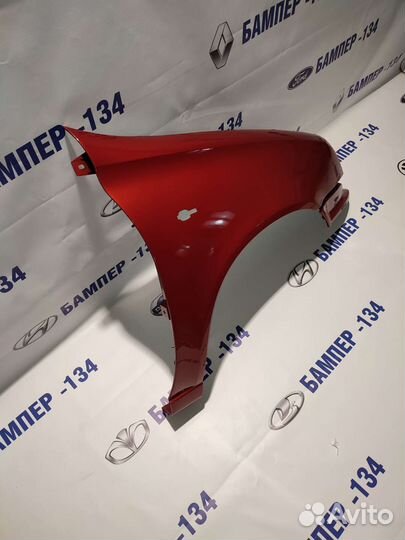 Крыло переднее правое Лада Калина цвет Калина-104