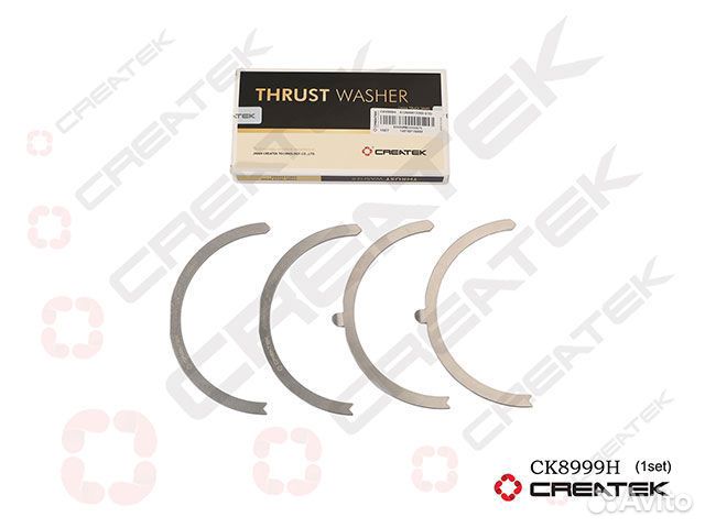 Полукольца коленвала -D10 / -WD615 STD