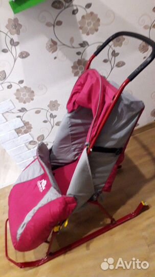 Коляска санки