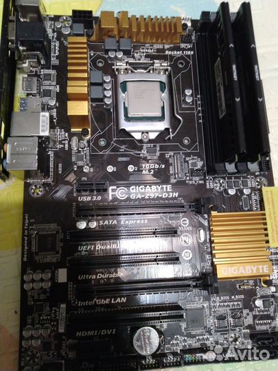 Материнская плата связка 1155 1150