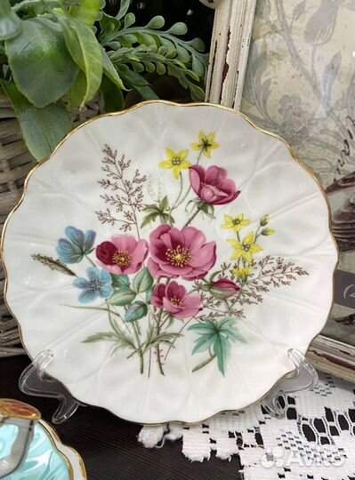 Чайное трио и сахарница Aynsley