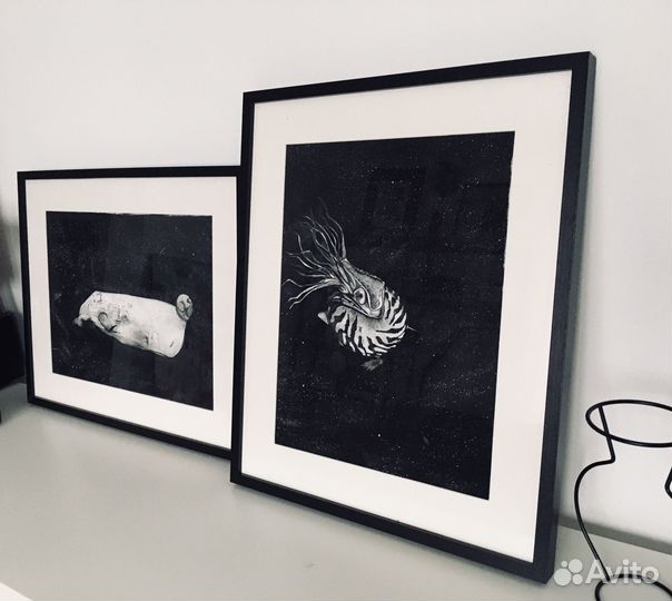 Картина.Рисунок в рамке