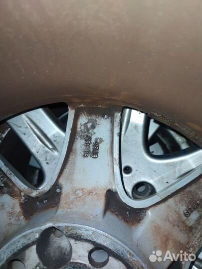 Оригинальные литые диски r16 mercedes комплект 4шт