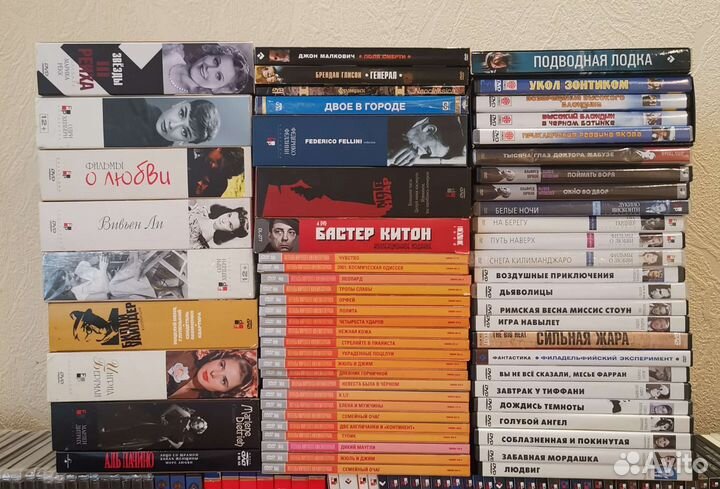 Коллекция фильмов и музыки на dvd
