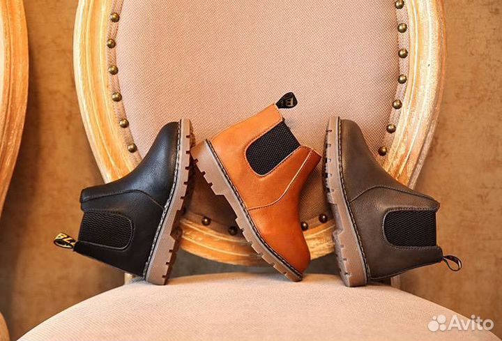 Ботинки челси мартинсы детские