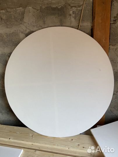 Круглые холсты на подрамниках больших размеров
