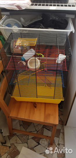Клетка для крыс 49*40*27 см