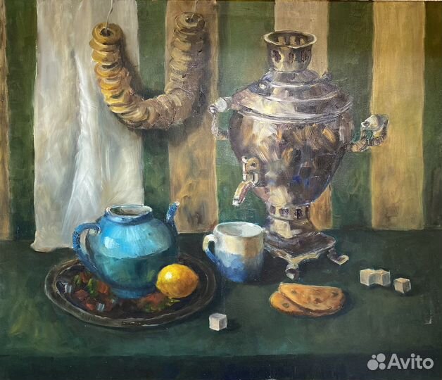 Картина маслом на холсте натюрморт