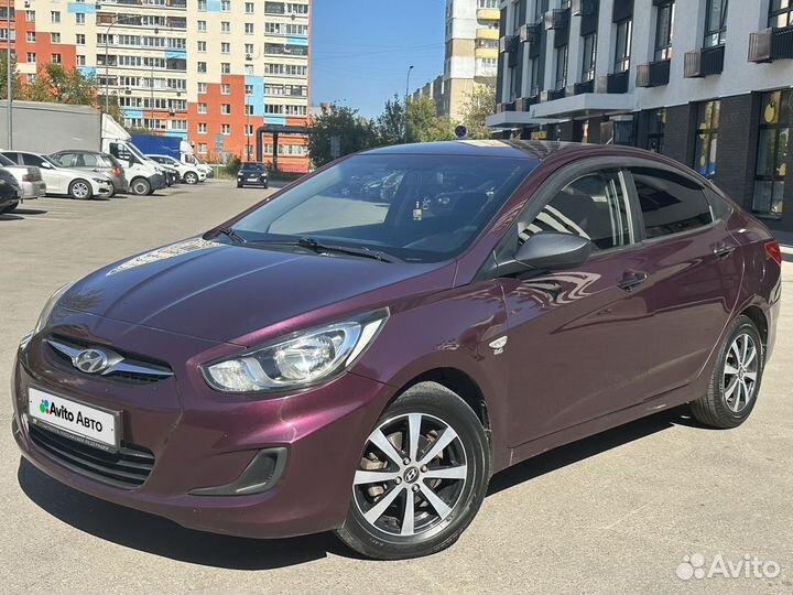 Hyundai Solaris 1.6 МТ, 2011, 172 000 км