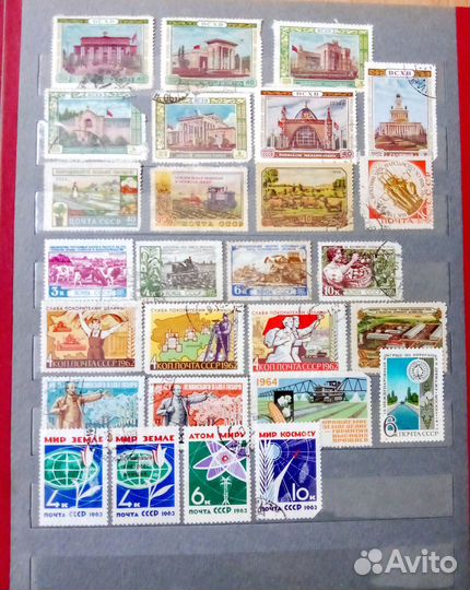 Альбом с марками СССР