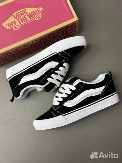 Кеды Vans Knu Skool 'Black White'