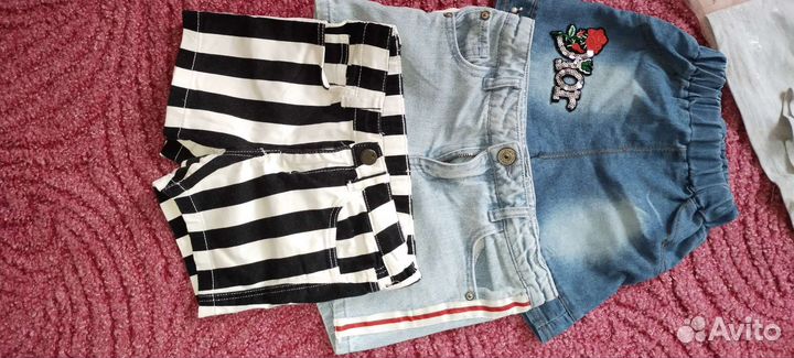Детские вещи пакетом для девочки 98 116