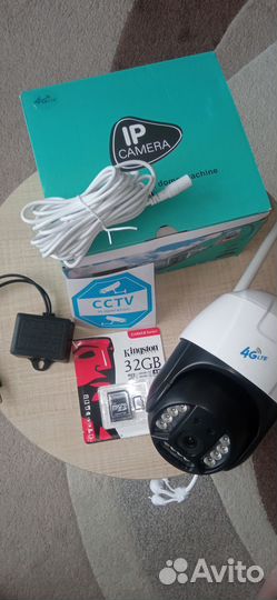 Камера видеонаблюдения уличная с симкартой 4 g