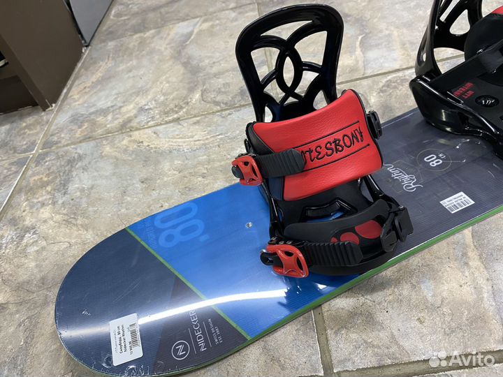 Сноуборд комплект для самых маленьких (новый) 80