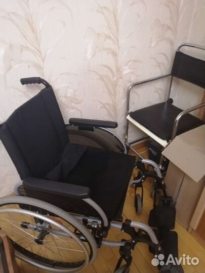 Кресло инвалидное +стул на колесах