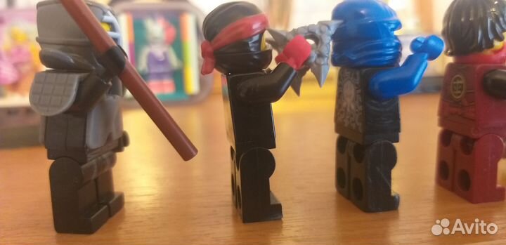 Lego ninjago минифигурки + lego friends