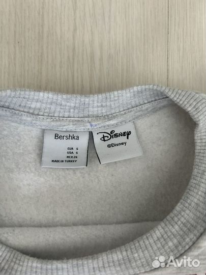 Кофта серая бершка с коллаборации с дисней